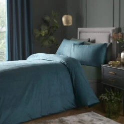 Laurence Llewelyn-Bowen Montrose Teal Kingsize Duvet Set