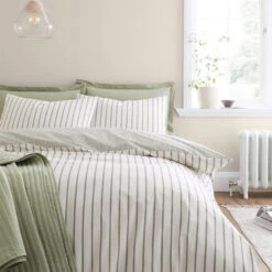 Hampton Stripe Green Kingsize Duvet Set 13 Hampton Stripe Green Kingsize Duvet Set -Housing Units Store 09507bfebdb5b7604b1d5e905e12e83e
