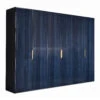 Celeste High Gloss Cobalt Blue 6 Door Wardrobe -Housing Units Store 0c052a981114b3f3fba91ba4531a562b