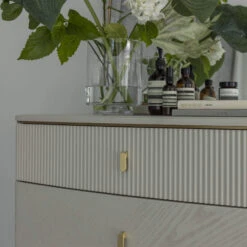 Davina Stone 5 Drawer Tall Chest With Gold Handles 11 Davina Stone 5 Drawer Tall Chest With Gold Handles -Housing Units Store 0e852829d925b11dae716cd3b2d4195d 1