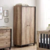 BabyStyle Montana Oak Double Wardrobe -Housing Units Store 1186a779f13c110a316877d58f10df4b