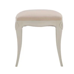 Versailles Cream Upholstered Dressing Table Stool -Housing Units Store 16bb2720e9142c47b83990bff94567de