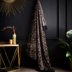 Laurence Llewelyn-Bowen Josephine Black & Gold Throw