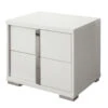 Rosso High Gloss White Right Night Stand -Housing Units Store 1758432f05892da09620967697640218