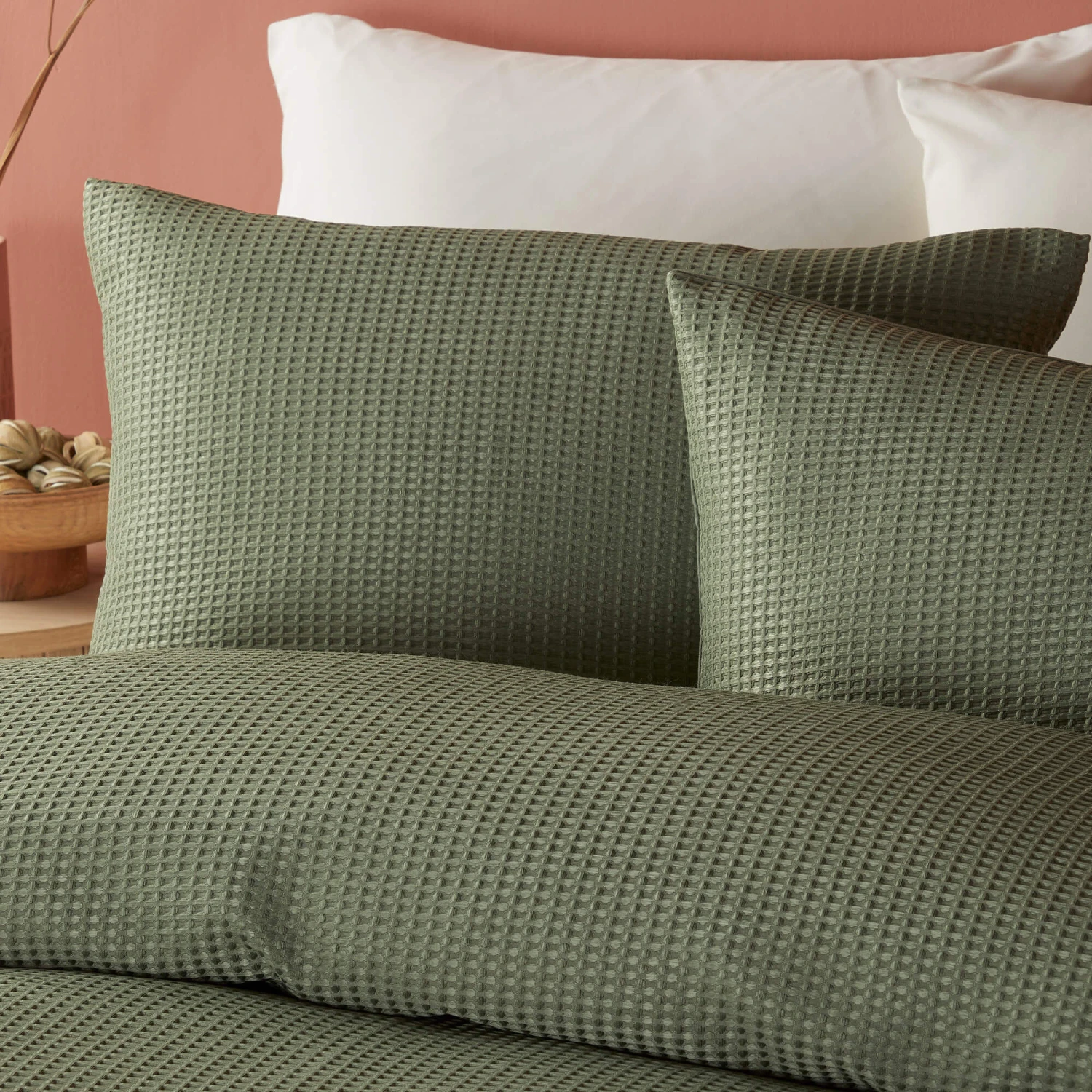 Lindly Dark Green Single Duvet Set 4 Lindly Dark Green Single Duvet Set - Image 2