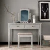 Ascot Soft Grey 2 Drawer Dressing Table