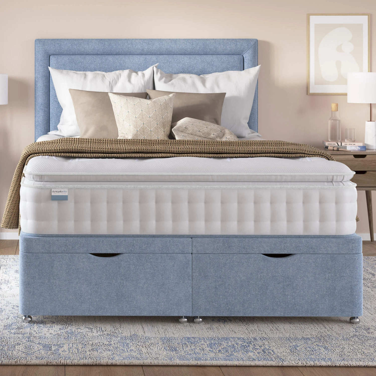 Dunlopillo Elite Windsor 150cm Kingsize Pillow Top Mattress 3 Dunlopillo Elite Windsor 150cm Kingsize Pillow Top Mattress