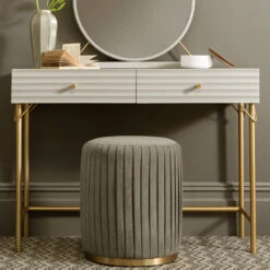 Annette White Dressing Table