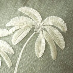 Catherine Lansfield Paradiso Palm 45cm X 45cm Sage Cushion -Housing Units Store 23b9356004cdb5445cb8803d0565cdb9