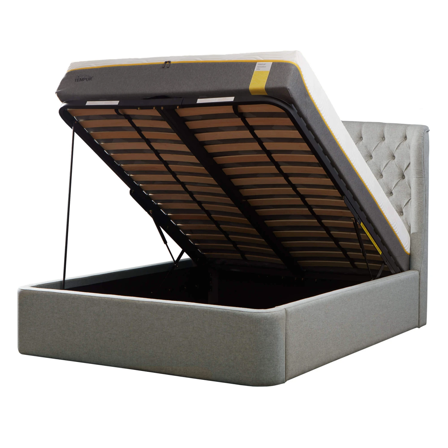 TEMPUR® Holcot 150cm Kingsize Shetland Mercury Ottoman Bed Frame 5 TEMPUR® Holcot 150cm Kingsize Shetland Mercury Ottoman Bed Frame - Image 3