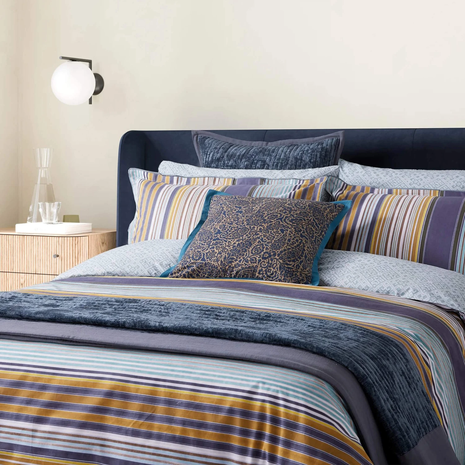 Bedeck Of Belfast Aldin Celadon 200 Thread Count Kingsize Duvet Set 5 Bedeck Of Belfast Aldin Celadon 200 Thread Count Kingsize Duvet Set - Image 3