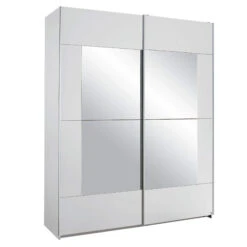 Chesher Alpine White Sliding Door Wardrobe