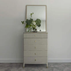 Davina Stone 5 Drawer Tall Chest With Gold Handles 10 Davina Stone 5 Drawer Tall Chest With Gold Handles -Housing Units Store 2da98196cd123d6acd606c4ef0719d72 1