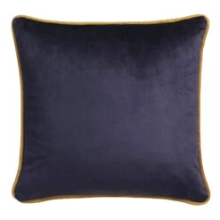 Laurence Llewelyn-Bowen Down The Dilly Ochre Blue Cushion -Housing Units Store 2ea8b71779192f97004dc8ee5349edae