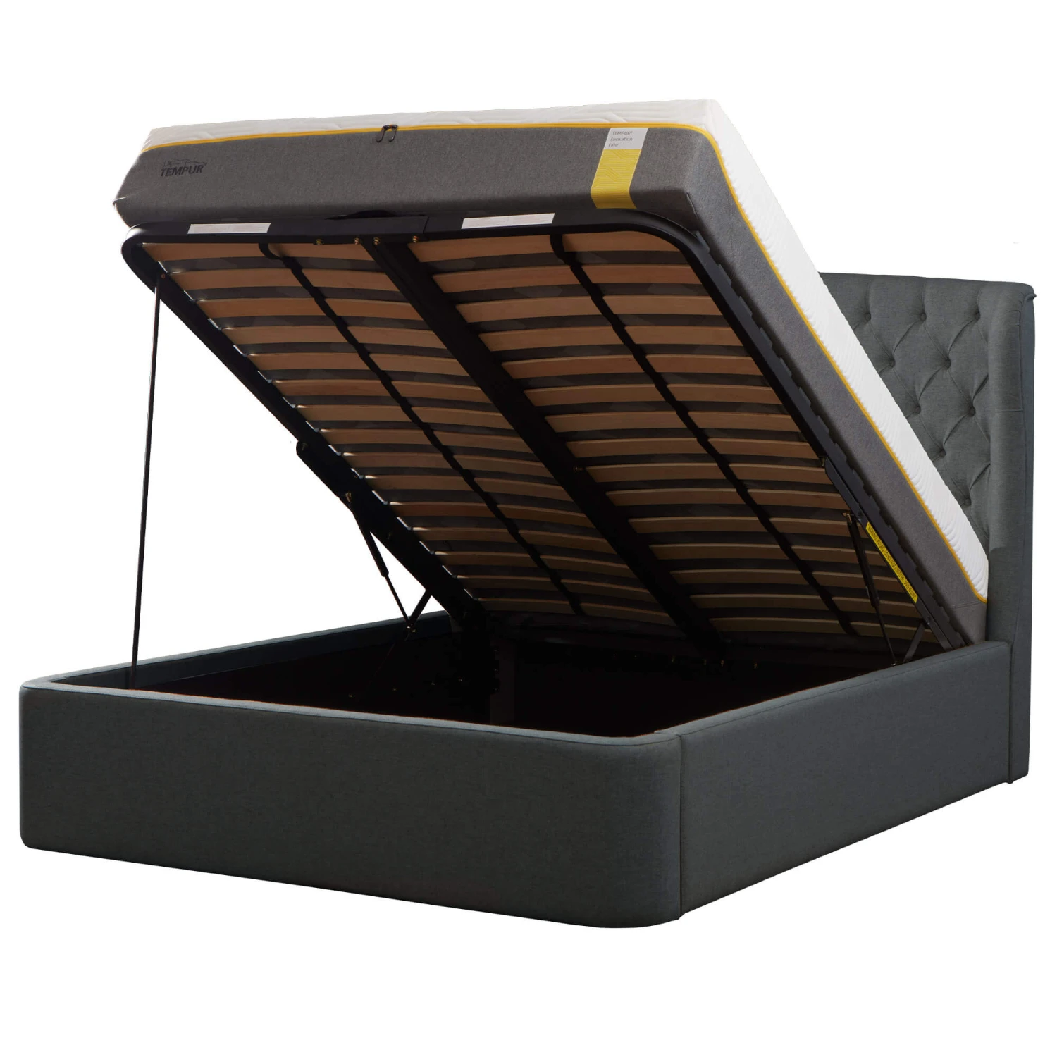 TEMPUR® Holcot 180cm Superking Shetland Slate Ottoman Bed Frame 5 TEMPUR® Holcot 180cm Superking Shetland Slate Ottoman Bed Frame - Image 3