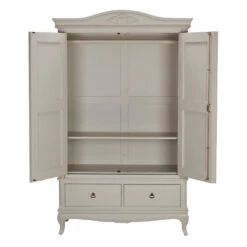 Versailles Cream 2 Door Wardrobe -Housing Units Store 3890c4468e18161e351af7b9f3da1240