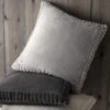 Catherine Lansfield 55cm X 55cm Soft Touch Grey Cushion 2 Catherine Lansfield 55cm X 55cm Soft Touch Grey Cushion -Housing Units Store 3c2b4cda1dd3e4b1d4a85a51a8cfbf7c