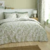 Catherine Lansfield Sorrel Leaf Green Kingsize Duvet Set