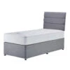 Royal Ortho 90cm Single Mattress & Sierra Silver 2 Drawer Divan Base -Housing Units Store 42a57b5de02f2d21b1c4194519f61270