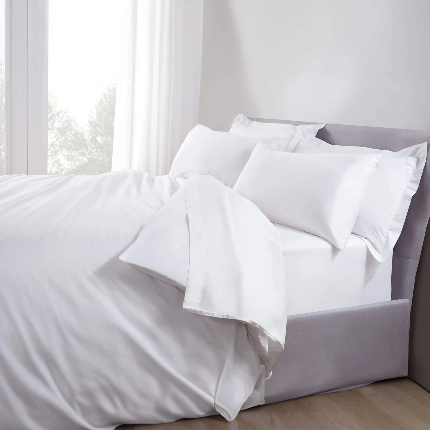 5 Star Hotel White 500 Thread Count Double Duvet Cover 3 5 Star Hotel White 500 Thread Count Double Duvet Cover