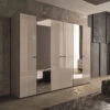 Caren High Gloss Pearl Line 6 Door Wardrobe -Housing Units Store 47d2906950a008680b88e3b5886cc3fc