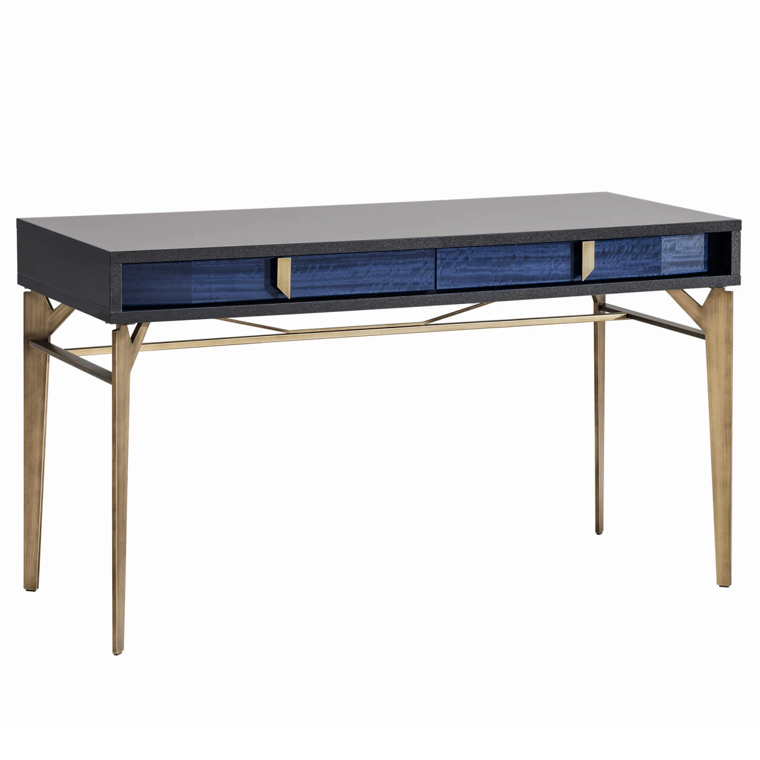 Celeste High Gloss Cobalt Blue Dressing Table 4 Celeste High Gloss Cobalt Blue Dressing Table - Image 2