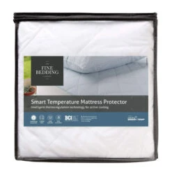 The Fine Bedding Company Smart Temperature Double Mattress Protector 12 The Fine Bedding Company Smart Temperature Double Mattress Protector -Housing Units Store 49b07279157207c537deff0e5916fbd2