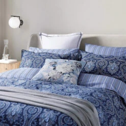 Bedeck Of Belfast Ellis 200 Thread Count Navy Single Duvet Set 7 Bedeck Of Belfast Ellis 200 Thread Count Navy Single Duvet Set -Housing Units Store 4bef34bcfb32ef5d885fed5ec77385e8