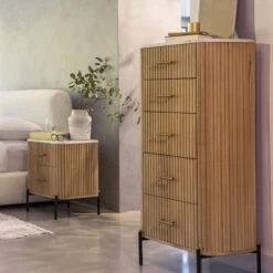 Rochelle Mango Wood & Marble Bedroom Furniture Collection