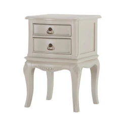 Versailles Cream 2 Drawer Bedside Table -Housing Units Store 515514c29660926dd02d93732a9046b3