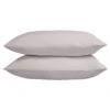 5 Star Hotel Silver 500 Thread Count Housewife Pillowcase Pair