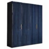 Celeste High Gloss Cobalt Blue 4 Door Wardrobe 1 Celeste High Gloss Cobalt Blue 4 Door Wardrobe -Housing Units Store 572925e6a75d0b65ab04625a5d9f9d46