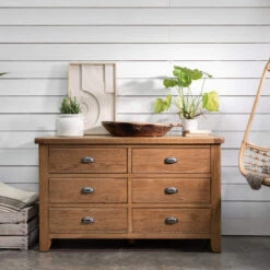 Trafalgar 6 Drawer Wide Chest