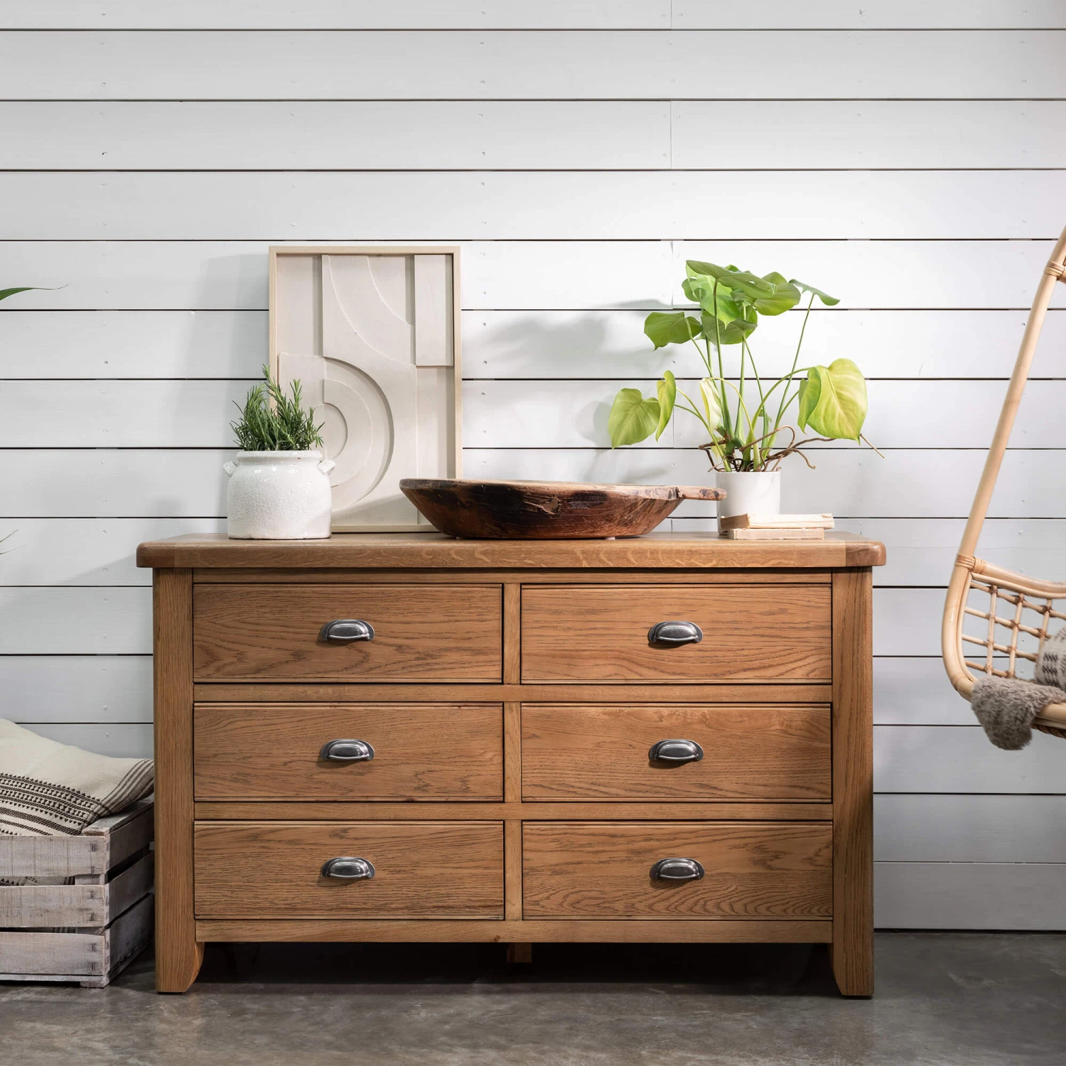 Trafalgar 6 Drawer Wide Chest 3 Trafalgar 6 Drawer Wide Chest