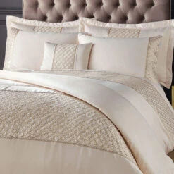 Catherine Lansfield Deco Sequin Champagne Pillowsham Pair -Housing Units Store 5b087cc2d1ff88c4c154e1e6e0086091