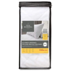 The Fine Bedding Company Anti Allergy Pillow Protector Pair -Housing Units Store 5c35f9af87e9f1e3fd83389a4a6229bd