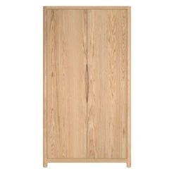 Stockholm Light Oak 2 Door Wardrobe -Housing Units Store 5f9e3225f17245bc3bfb6efe1824c365