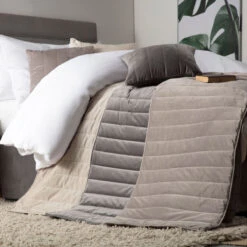 Belledorm Verona Mink Bed Runner -Housing Units Store 63786b6e4e96bf73d2101a96018c08c2