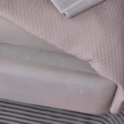 Serenity Cream Velvet 180cm Superking Bed Frame -Housing Units Store 6476d285104d54e042403376c04a1c04