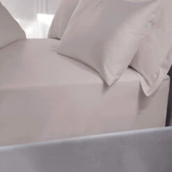 5 Star Hotel Silver 500 Thread Count Single Fitted Sheet