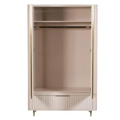 Lisette Ivory Double Wardrobe 9 Lisette Ivory Double Wardrobe -Housing Units Store 6b5cae3140c2c1e2488604b3f158d345