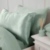Silky Silks Sage Mulberry Silk Standard Pillowcase 2 Silky Silks Sage Mulberry Silk Standard Pillowcase -Housing Units Store 750f483b1884a71c06e3236f7ac88b63