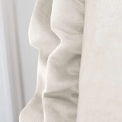 Catherine Lansfield Matt Velvet Cream Double Frill Cushion -Housing Units Store 753bbfb71a18124503ffee971ca7ff1c