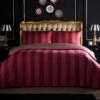 Laurence Llewelyn-Bowen Festivo Circus Stripe Red Superking Duvet Set