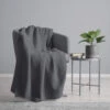 Belledorm Charcoal Waffle Throw