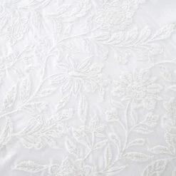 Embroidery Floral White Bedding Collection 11 Embroidery Floral White Bedding Collection -Housing Units Store 79b1990832fe488278e2d37fbf98adc9