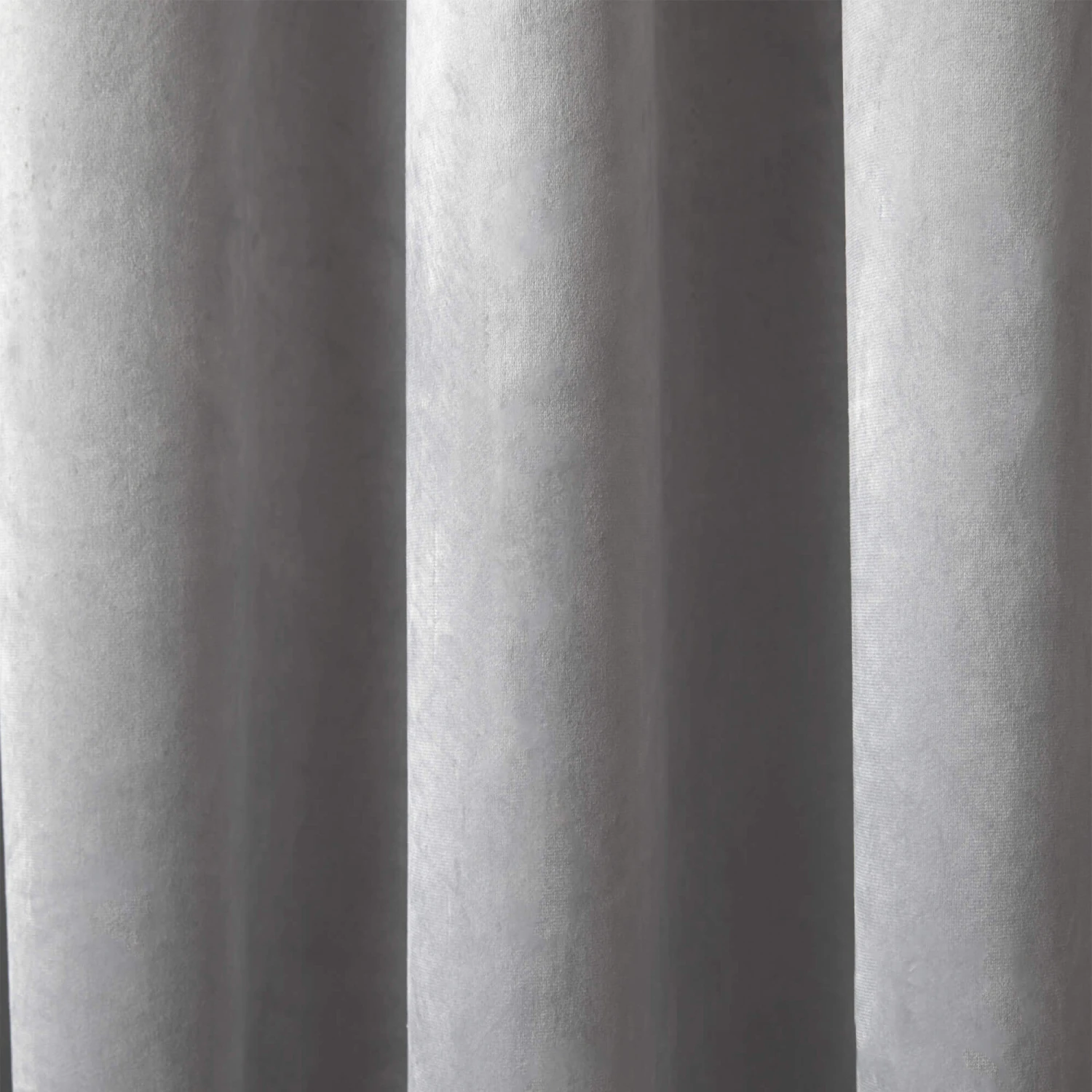 Laurence Llewelyn-Bowen Montrose Silver Blackout Eyelet 90" X 90" Curtains 5 Laurence Llewelyn-Bowen Montrose Silver Blackout Eyelet 90" X 90" Curtains - Image 3