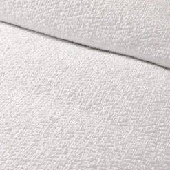 Catherine Lansfield Crinkle Seersucker White Superking Duvet Set -Housing Units Store 7de84ef963be9d2899d6820fec425926