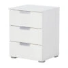 Lucy White 3 DrawerBedside Cabinet 1 Lucy White 3 DrawerBedside Cabinet -Housing Units Store 885704b9c8dfd3d6b32f1278d74713d3
