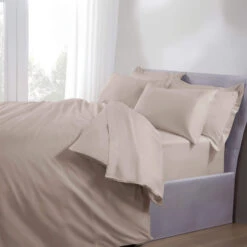 5 Star Hotel Latte 500 Thread Count Double Duvet Cover